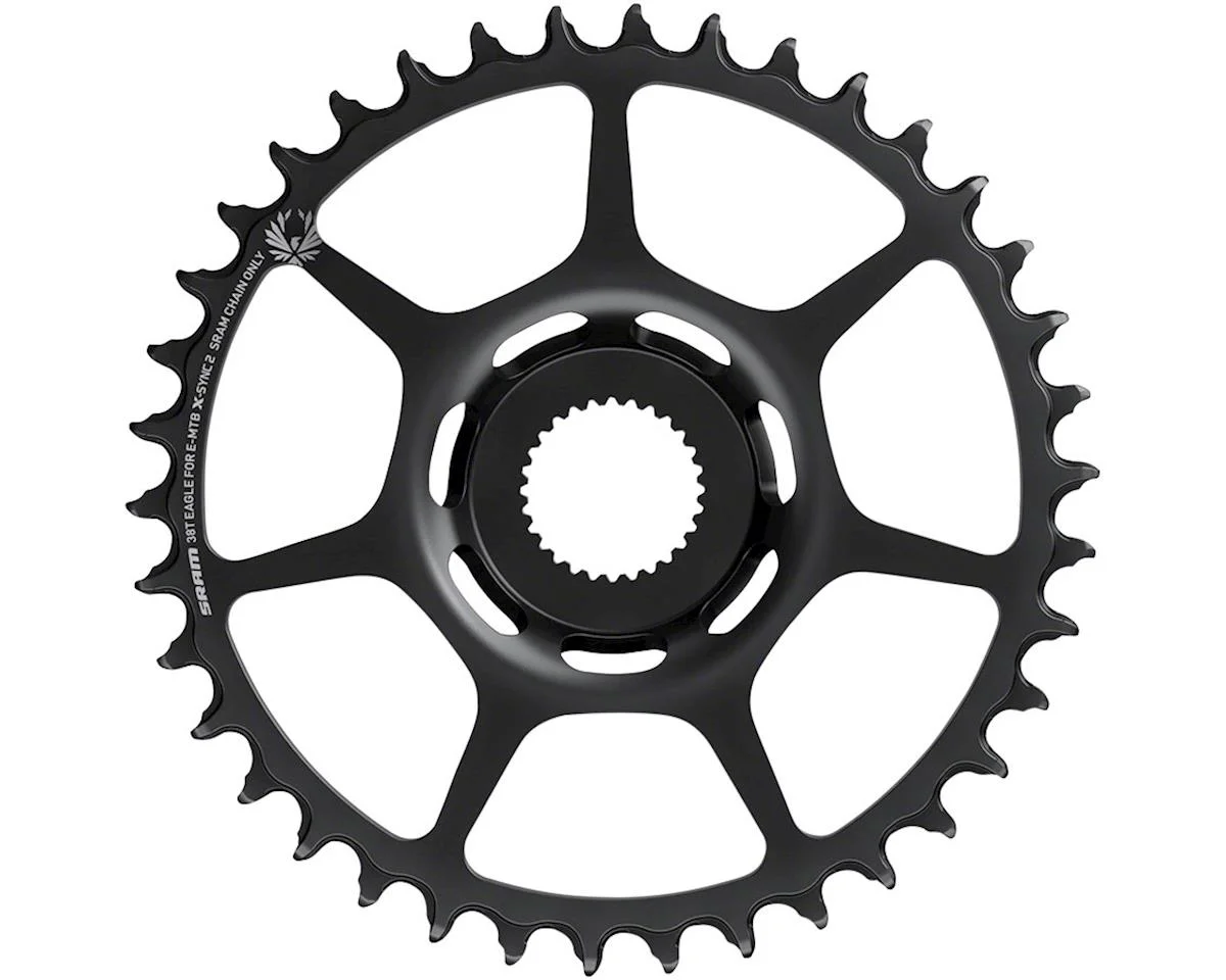 SRAM Bosch Direct Mount X-Sync 2 Eagle Chainring (Black) (11/12-Speed) (38T)